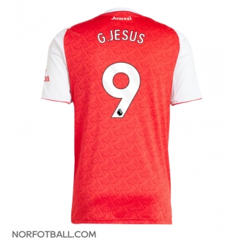 Billige Fotballdrakt Arsenal Gabriel Jesus #9 Replika Hjemmedrakt 2025-26 Kortermet